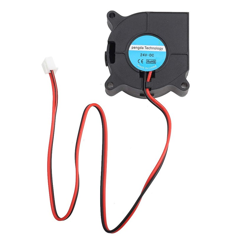 12V Fan, Heat Resistant DC Fan, Black (24V)