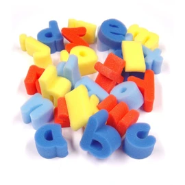 Major Brushes Foam Alphabet Letters Lower Case - Pack of 26