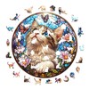KAAYEE Wooden Puzzles for Adults,Ragdoll Cat Jigsaw Puzzle Adult,300 Pcs