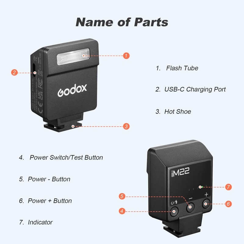 GODOX iM22 Camera Flash (iM22)