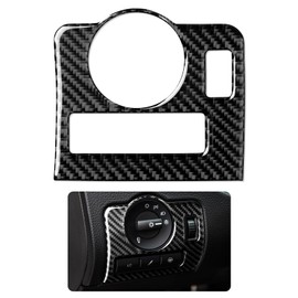 Car Carbon Fiber Decal Interior Trim Cover for Ford Mustang GT Shelby 2009 2010 2011 2012 2013 2014 Headlight Switch Sticker