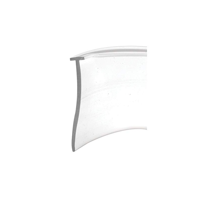 Prime-Line M 6211B Shower Door Bottom Sweep, Clear, 5/32 In.
