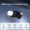 Blink Outdoor 4 Floodlight Camera – Wireless Outdoor Smart Security