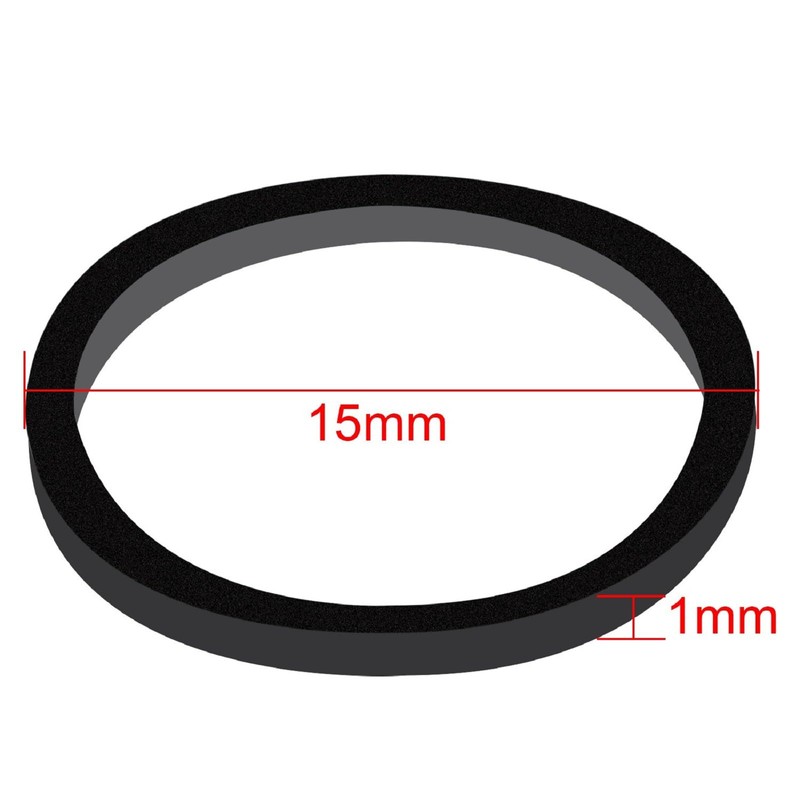 Hicarer 1000 pcs Mini Rubber Hair Bands 1/2 Soft Elastic