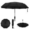 YumSur Compact Travel Umbrella, Folding Umbrellas Windproof Automatic with Auto