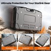 LUCMO Waterproof Hard Case For Starlink Gen 3, Portable Carrying