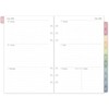 2026-2027 Weekly & Monthly Planner Refill for 6 Hole, 5.5"x8.5"