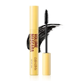 MĒTYSUR Waterproof Mascara, Volumizing & Lengthening, Defining, Curling, Smudge Proof, Washable, Hypoallergenic, Blackest Black, 1 Pack
