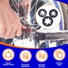 NexSync 350PCS 65Mn Steel Internal Tooth Star Lock Washers Kit