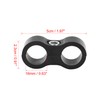 X AUTOHAUX AN8 Car Hose Separator Aluminum Clamp Fuel Line