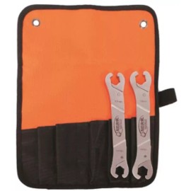 SUR&R LW450 2 Piece Ratcheting Line Wrench Set