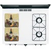 Reston Lloyd Square Gas Stove Burner Covers, Set of 4,