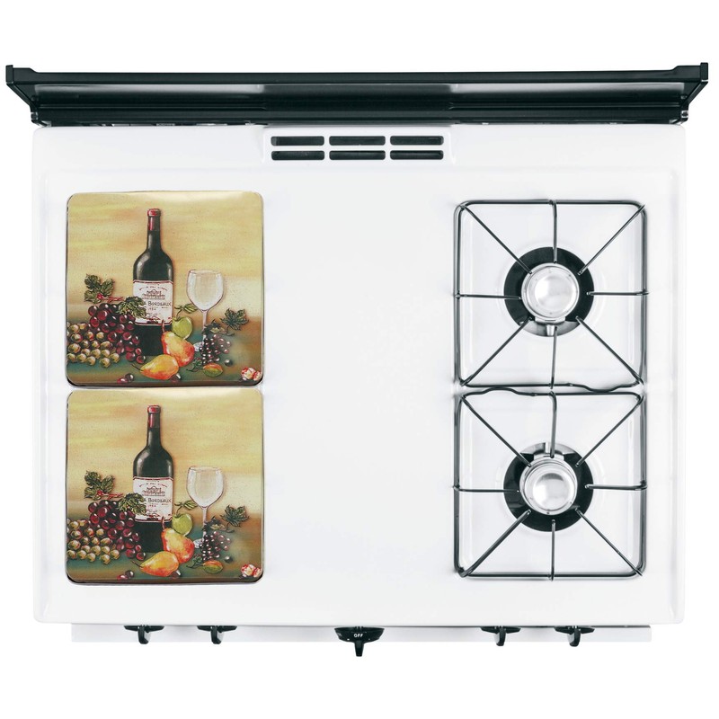 Reston Lloyd Square Gas Stove Burner Covers, Set of 4,