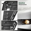YHTAUTO Fog Light Bezel Fits Subaru Forester Sport 2019-2021 Front