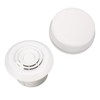 RV Mini Vent Fan White Round Noiseless Compression Resistant Vent