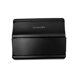 Hsthe Sea 3 in 1 Upright Laptop Stand, Adjustable Notebook Dock,Space-saving Desktop Laptop Holder, Vertical Laptop Stand(Black)