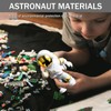 WINUSD Gold Astronaut Statue Figurine Astronaut Decor for Room Office