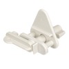 Attwood 11404-6 Pontoon Replacement Latch, Universal Sizing for Square Frames