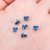 SaiDian 6Pcs Titanium Blue Screw Set Knife Handle Screws for