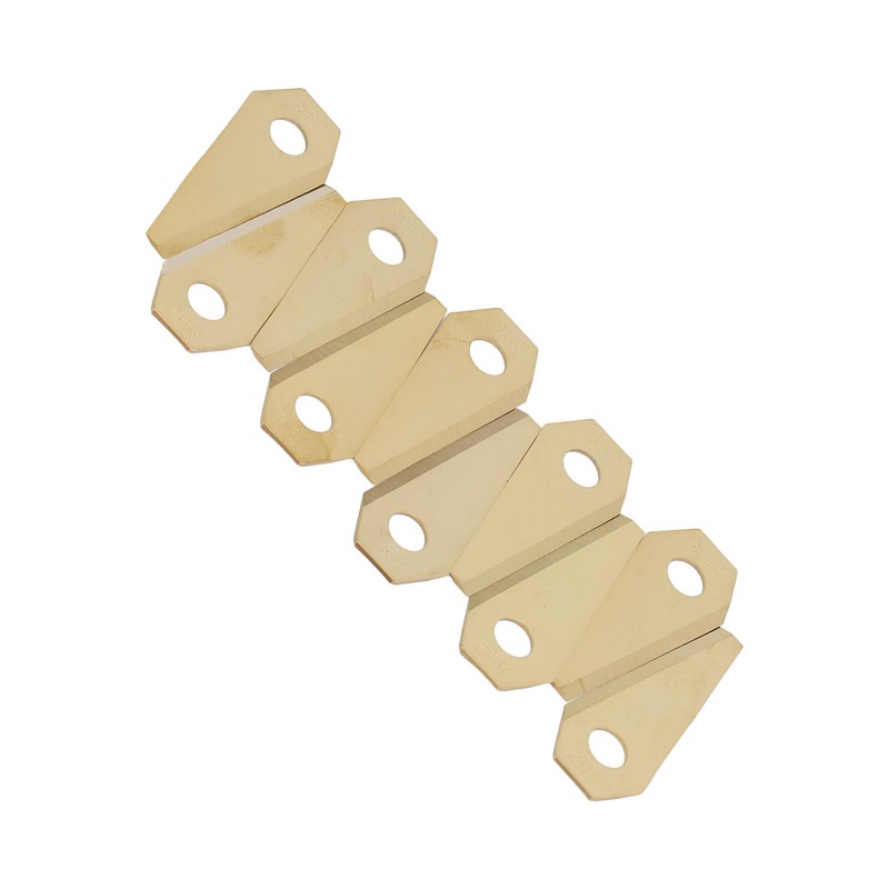 30pcs Robotic Lawnmower Blades Titanium Sturdy Practical Robot Mower Blades