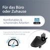 MediaRange ergonomische 6-Tasten Funk-Maus mit optischem Sensor für Linkshänder, schwarz