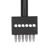 3Pcs Leather Perforated Tool Black Tooth Durable Quick Easy DIY