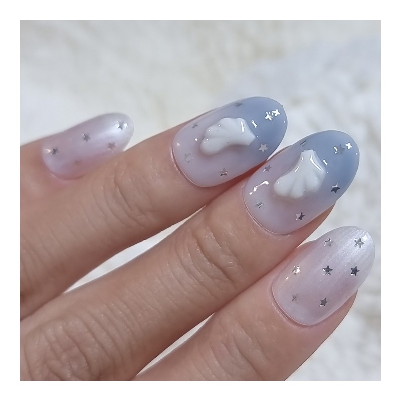 Angel Dream Handmade Nail Tips Angel Core Musical Note Wing