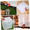 WOONEKY Camping Containers Water Dispenser 15l Portable Water Gallon Tank