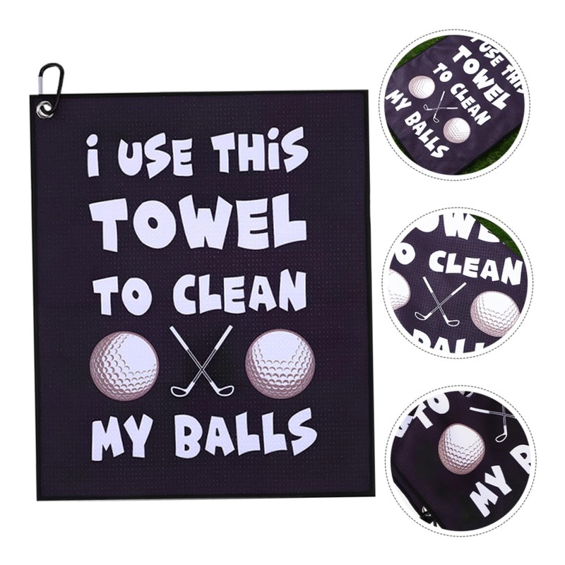 Gatuida Portable Fiber Golf Towel Drying Wipe for Cleaning Outdoor