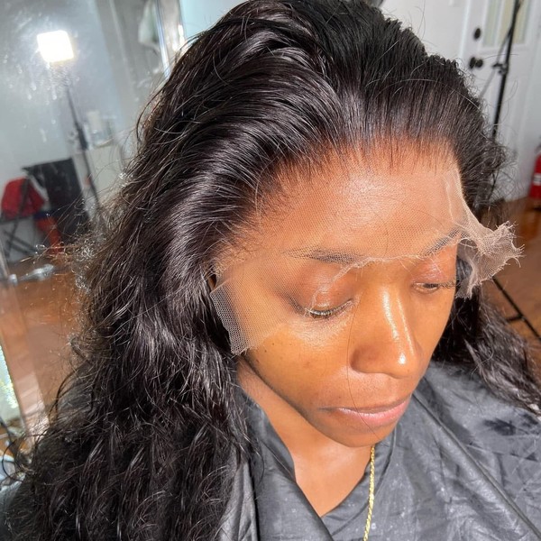 MEODI 13x6 Skinlike HD Lace Frontal With The Cap On,