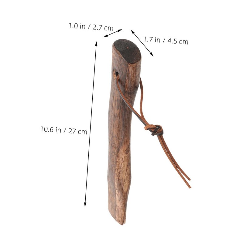 MERRYHAPY Survival Axe Handle Replacement: 2pcs Wooden Axe Grip Handle