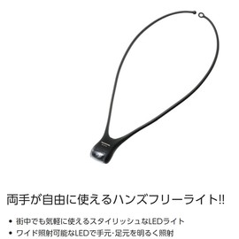 Panasonic BF-AF10P-K LED Neck Light, Black (1 Piece), Set of 2