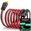 Hiutgowt 10AWG XT60 Solar Cable 3FT, Solar Connector to XT60