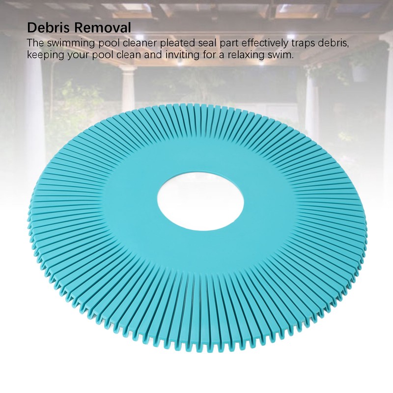 Pool Cleaner Pleated Vacuum Seal Rubber Enhanced Performance Pool Cleaner