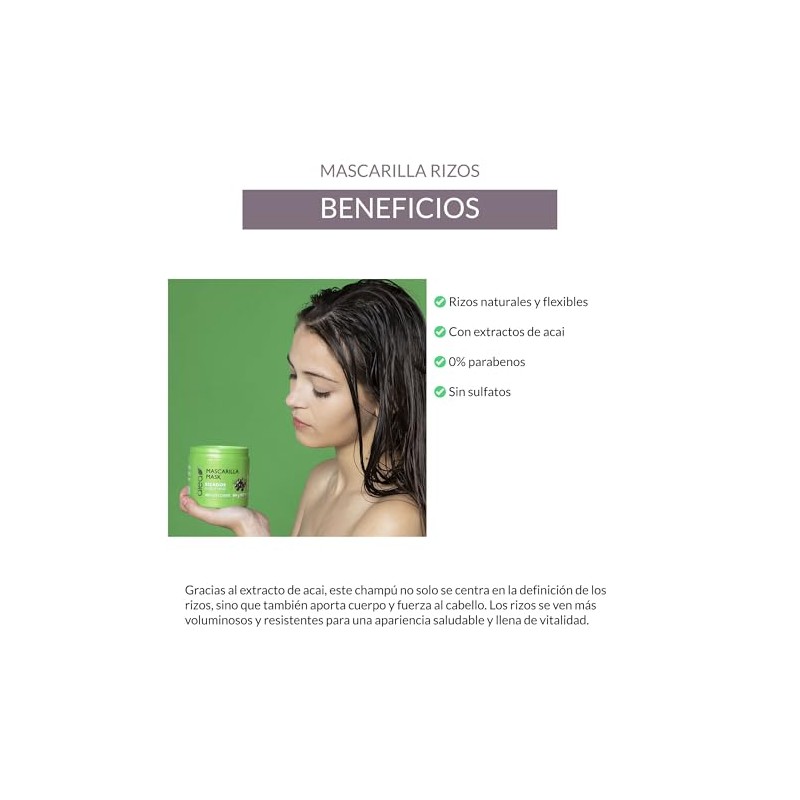 Salerm Alea Mascarilla Cabello Rizado 400ml