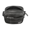 camel active Laos Herren Umhängetasche Crossbody Bag Klein Schwarz