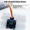 0.96 Inch OLED Display I2C Module Binghe 3 Pcs 0.96