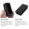 METALLIXITY 12pcs Rectangle End Caps (60x30mm) Plastic Rectangle Tube Insert