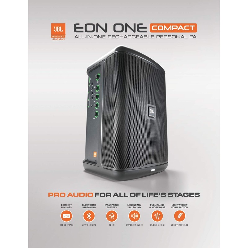 JBL Professional EON One Compact Rechargeable Spare Battery