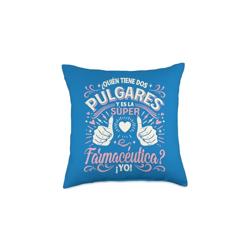 Súper Farmacéutica Regalo Para Una Farmaceutica Farmacia Throw Pillow