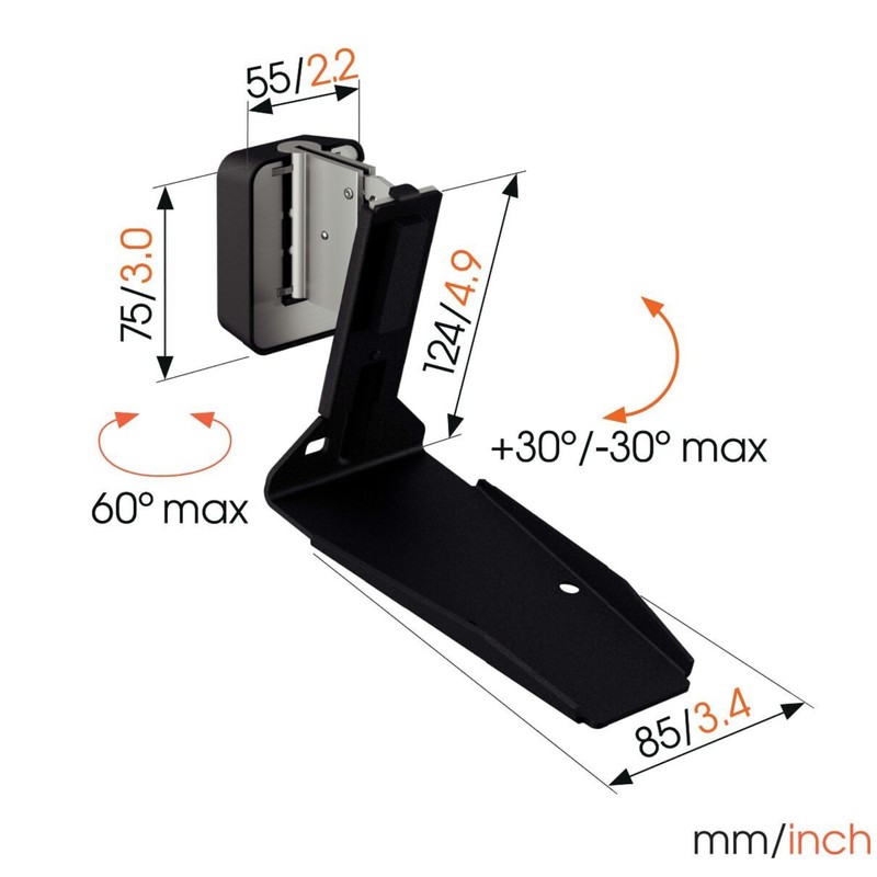 Vogel's SWM 4131 speaker wall bracket for Sonos ERA 300,