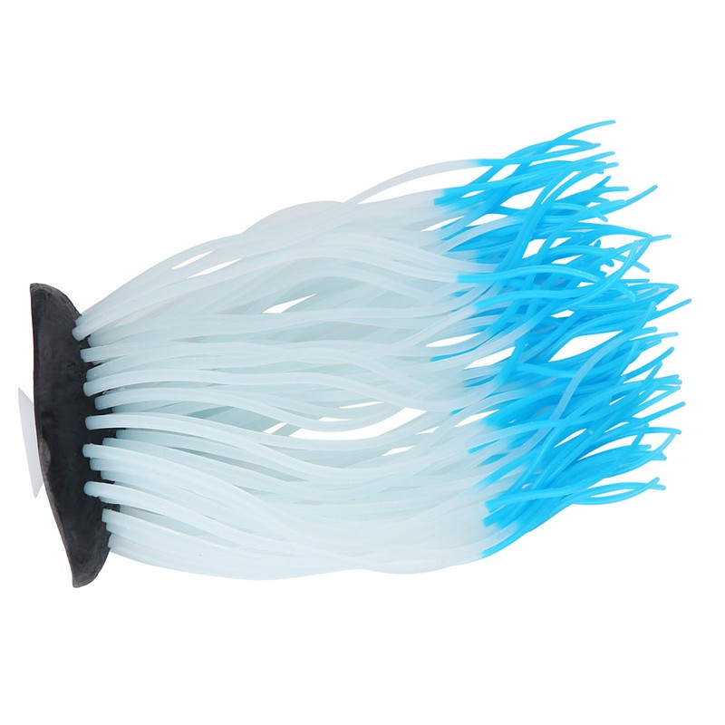 Simulation Artificial Silicone Sea Anemone Coral Ornament for Aquarium Fish