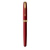 PARKER Sonnet Fountain Pen, Red Lacquer with Gold Trim, Medium