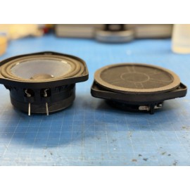 Bose RARE Bose 4.5” Automotive Midrange Driver.  Thin 1-3/16” Depth For Tight Spaces!