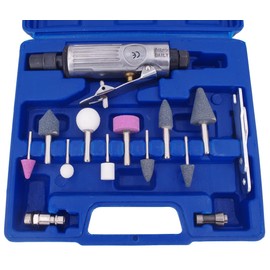 US PRO 15pc MINI 1/4'' AIR DIE GRINDER SET 8419