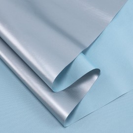 Waterproof Sun-Protection Fabric UPF50+ UV-Resistant Blackout Fabric, Lightweight Durable Ripstop Material 90% Sun Shade Fabric for Tarp Tent Poncho Rainfly Pack, 60" Wide by 36" Sky-Blue