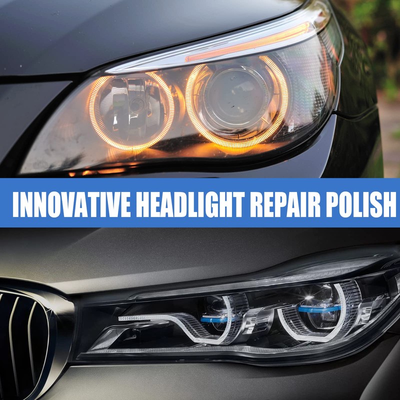 Bonseor Innovative Headlight Repair Polish, Car Headlight Repair Fluid, Car