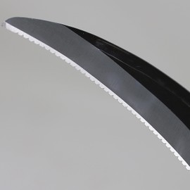 KAKURI Japanese Harvesting Sickle Garden Tool 4.7" [Triple Edged Blade] Made in Japan, Garden Harvest Sickle for Soft Vegetables, Razor Sharp Japanese Carbon Steel Blade