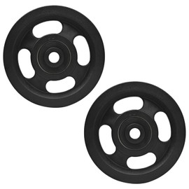 Topfinder 100mm Gym Pulley Wheel, Multi Gym Pulley Wheels Heavy Duty Cable Machine Wheel for Home Gym, 2Pcs