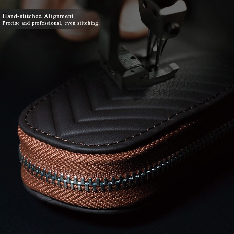 Leather Car Key Fob Cover, Key Case for Keychain Car